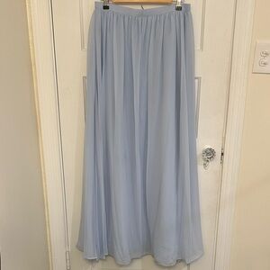 Revelry Sky Blue Maxi Skirt